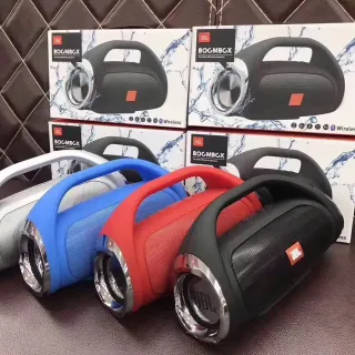 JBL Black Red Rugged Design Integrated Top Carry Handle Portable Speaker