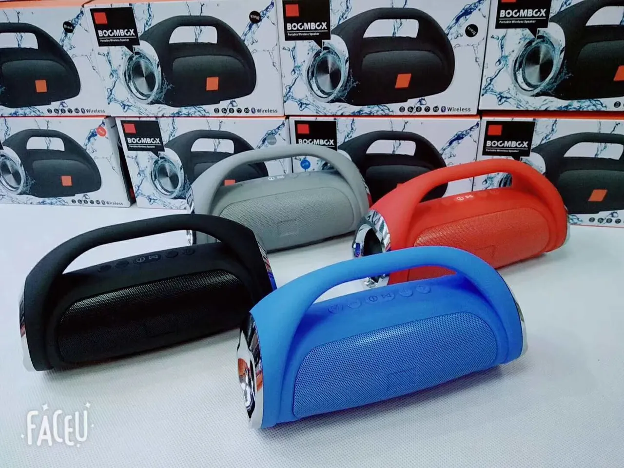 JBL Noir Rouge Conception Robuste Poignée de Transport Intégrée Supérieure Haut-Parleur Portable 16