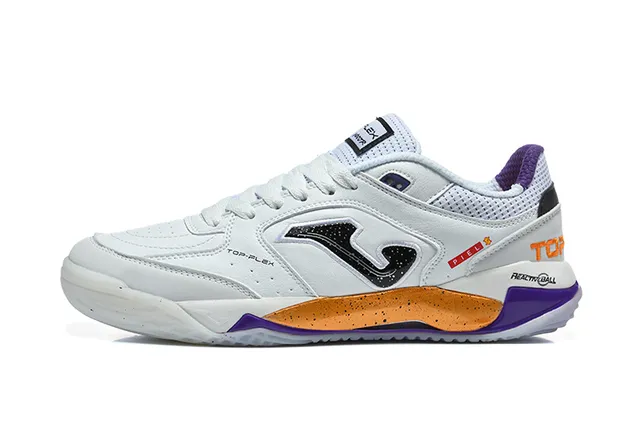 Joma Pilar White Purple Orange Lifestyle Sneakers 9