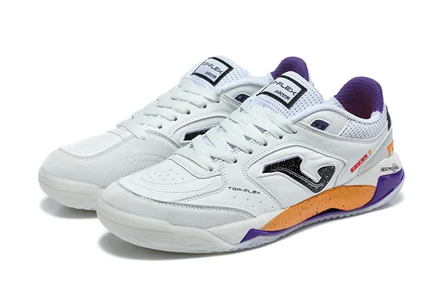 Joma Pilar White Purple Orange Lifestyle Sneakers 10