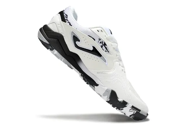 Joma White Black Low-Top Synthetic-Mesh Upper Sneakers 2