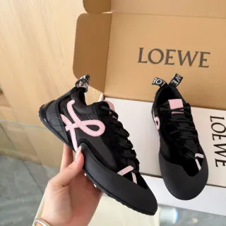 Loewe Flow Runner 2.0 أسود و وردي أحذية رياضية أسلوب حياة