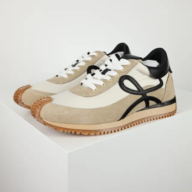 Loewe Flow Runner Beige Black Gum Lifestyle Sneakers 2
