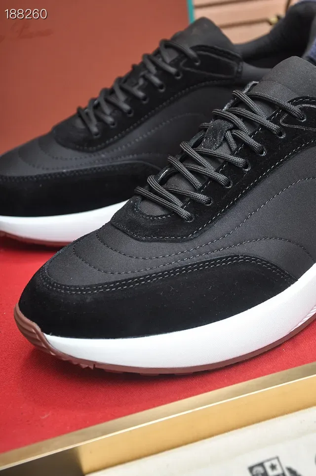 Loro Piana Sneakers Lifestyle Noir et Blanc 3