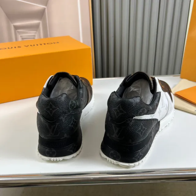 Louis Vuitton Brown White Monogram Canvas Asymmetrical Paneling Lifestyle Sneakers 6