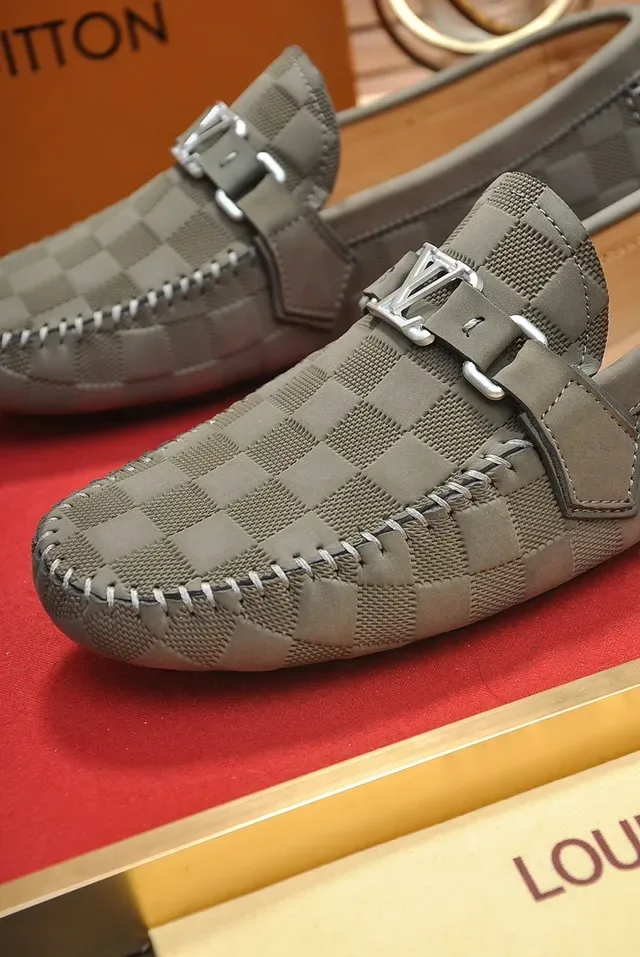 Louis Vuitton Checkerboard Canvas Buckle Loafers 2