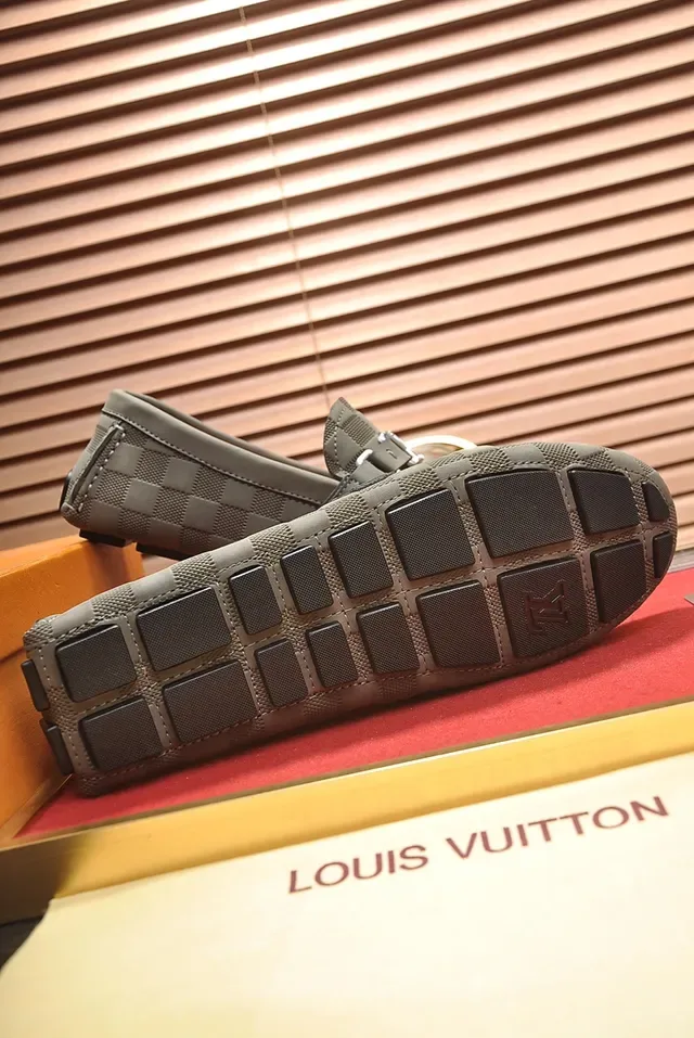 Louis Vuitton Checkerboard Canvas Buckle Loafers 3