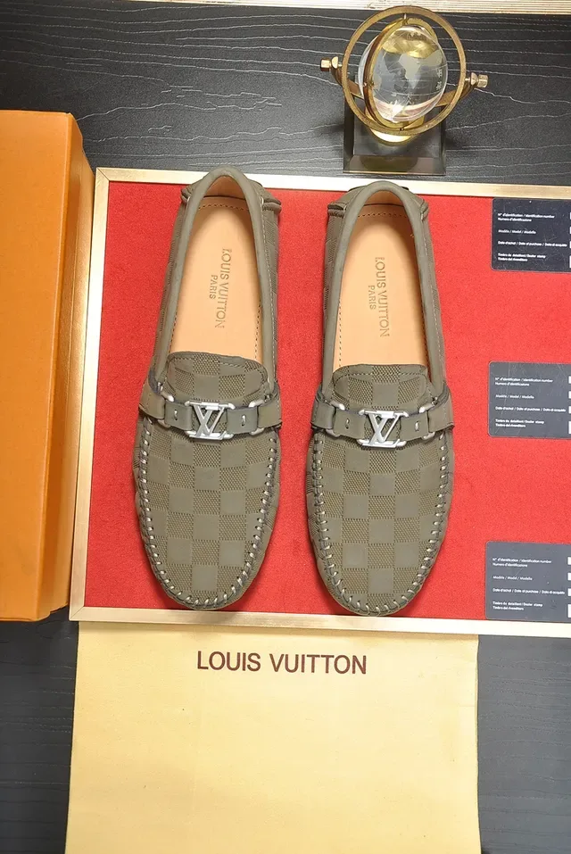 Louis Vuitton Checkerboard Canvas Buckle Loafers 5