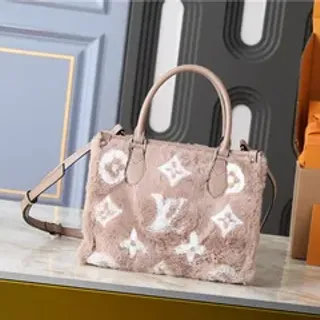 Louis Vuitton Fuzzy Monogram Tote Bag