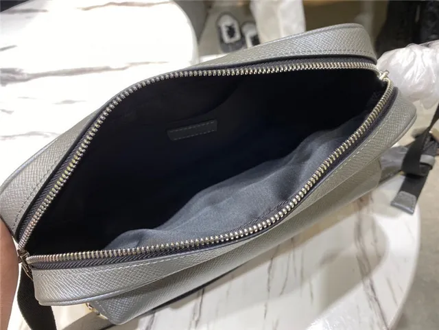 Louis Vuitton Gray Monogram-Printed Leather Structured Rectangular Silhouette Crossbody Bag 3
