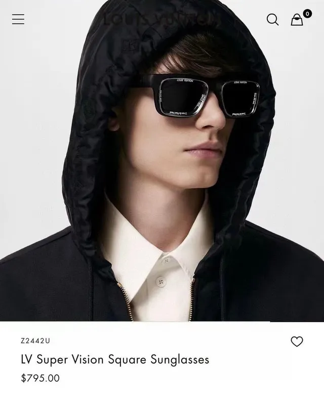 Louis Vuitton LV Super Vision Square Sunglasses 6