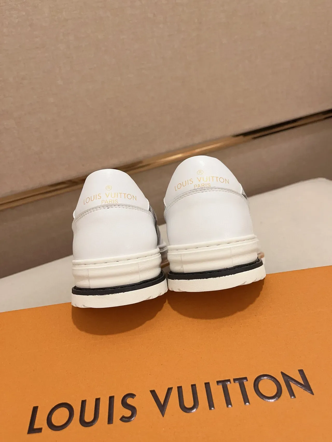 Louis Vuitton LV Trainer Damier Check সাদা লাইফস্টাইল স্নিকার্স 8