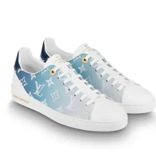 Louis Vuitton LV Trainer azul degradado Monogram zapatillas lifestyle