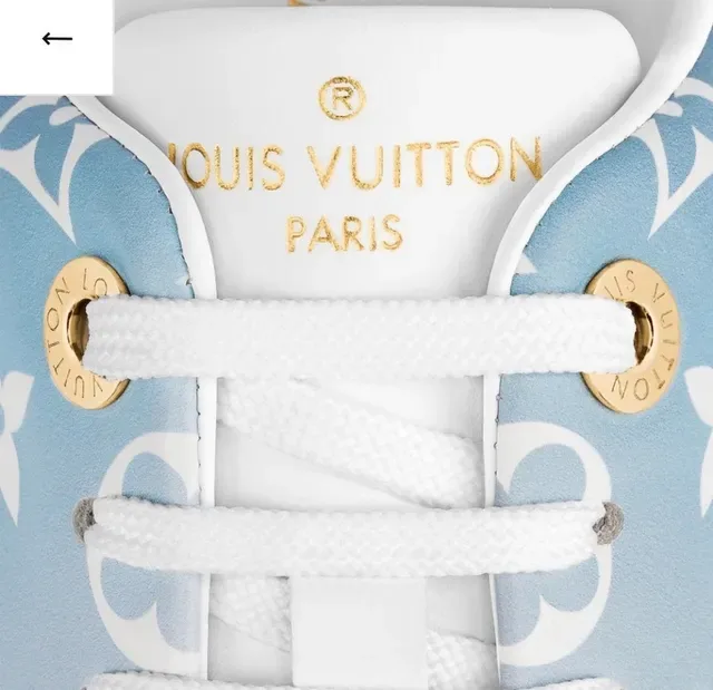 Louis Vuitton LV Trainer Gradient Blue Monogram Lifestyle Sneakers 2