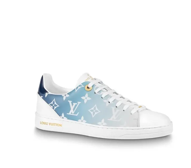 Louis Vuitton LV Trainer Gradient Blue Monogram Lifestyle Sneakers 5