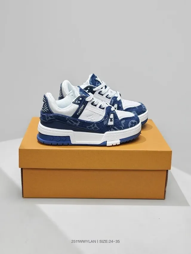 Louis Vuitton LV Trainer Vert Blanc Fermeture Multi-Strap Semelle Chunky Plateforme Sneakers Lifestyle 12