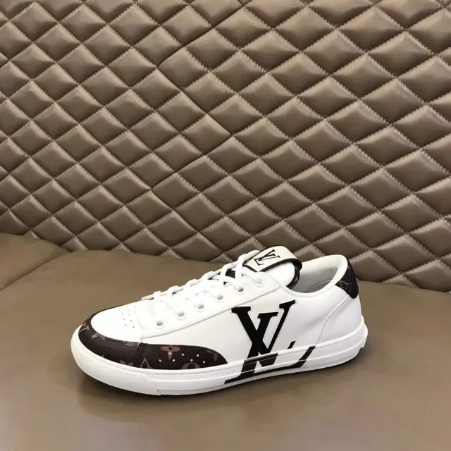 Louis Vuitton LV Trainer White Black Low-Top Monogram Canvas Accents Lifestyle Sneakers 2