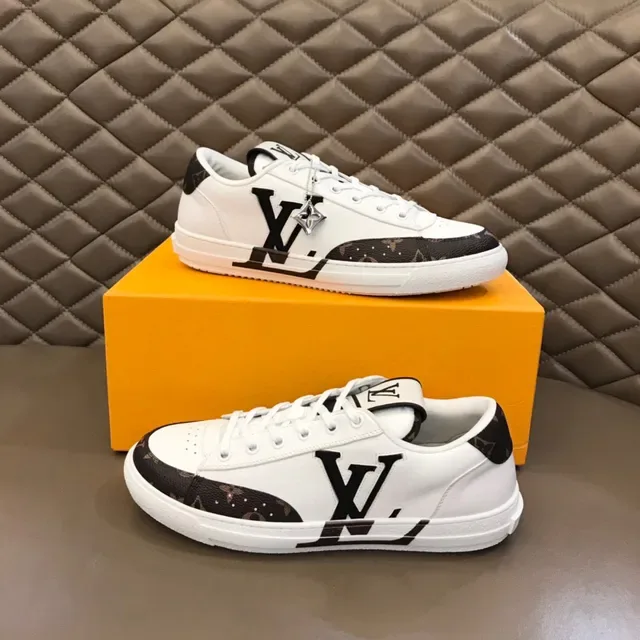 Louis Vuitton LV Trainer White Black Low-Top Monogram Canvas Accents Lifestyle Sneakers 7