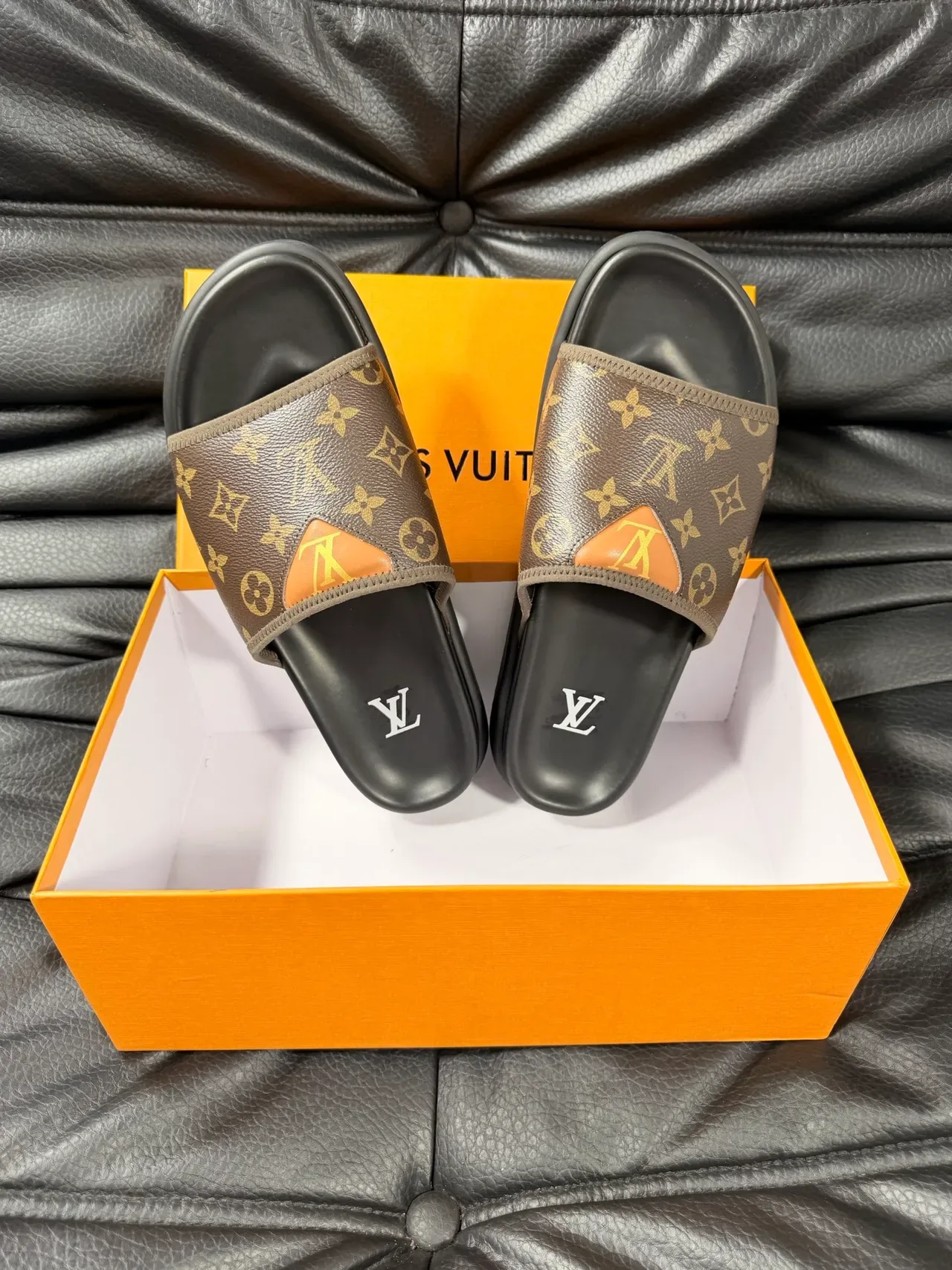 Louis Vuitton Monogram Canvas Slide Slipper 3
