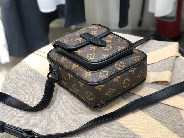 Louis Vuitton Monogram Eclipse Square Crossbody Bag 5