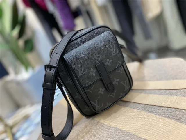 Louis Vuitton Monogram Eclipse Square Crossbody Bag 17