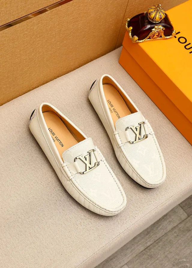 Louis Vuitton Monogram-Embossed Twist-Lock Loafer 2