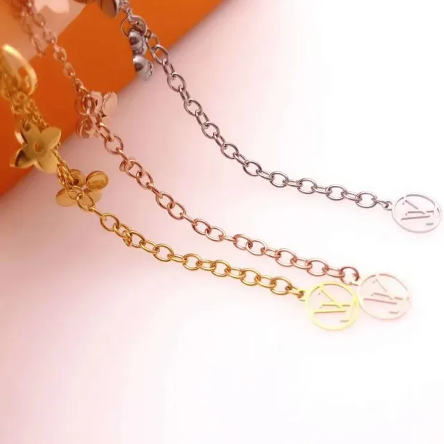 Louis Vuitton Monogram World Tour Multi-Charm Silver-Tone Necklace 3