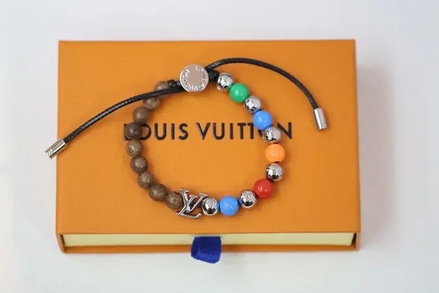 Louis Vuitton Monogram World Tour Multicolor Beaded Bracelet 2