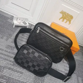 Louis Vuitton Multi Pochette Accessoires Damier Graphite Fashion Belt Bag