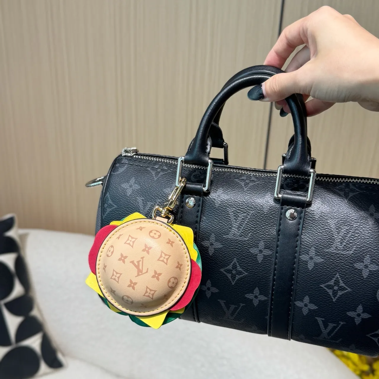 Louis Vuitton Multicolor Monogrammed Leather Scalloped Layers Handbag 3