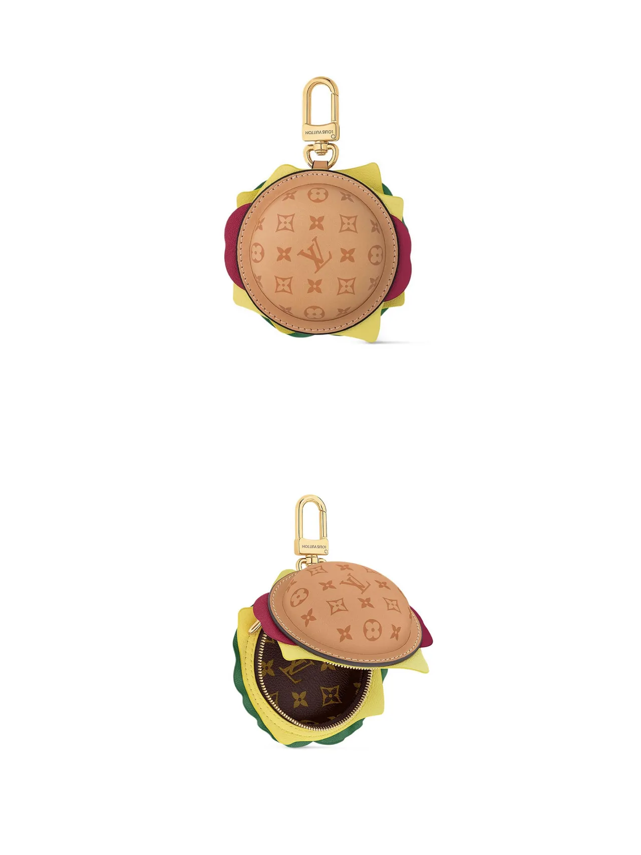 Louis Vuitton Multicolor Monogrammed Leather Scalloped Layers Handbag 7