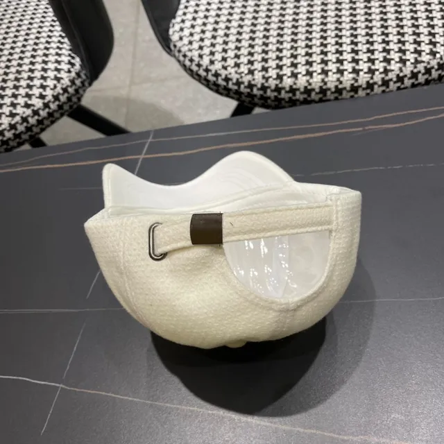 Louis Vuitton Off-White Textured Baseball Cap 10