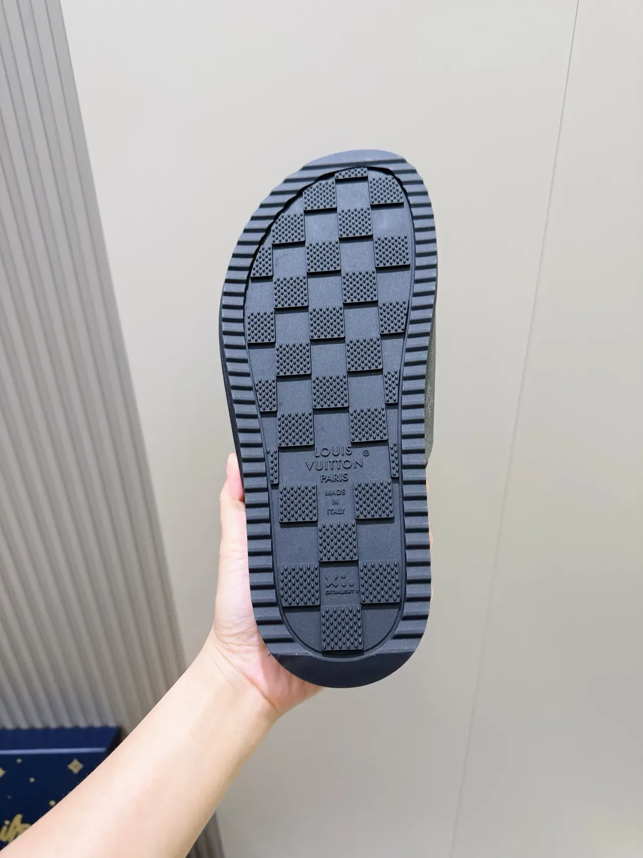 Louis Vuitton Run Away Slide Black Monogram Leather Slippers 2