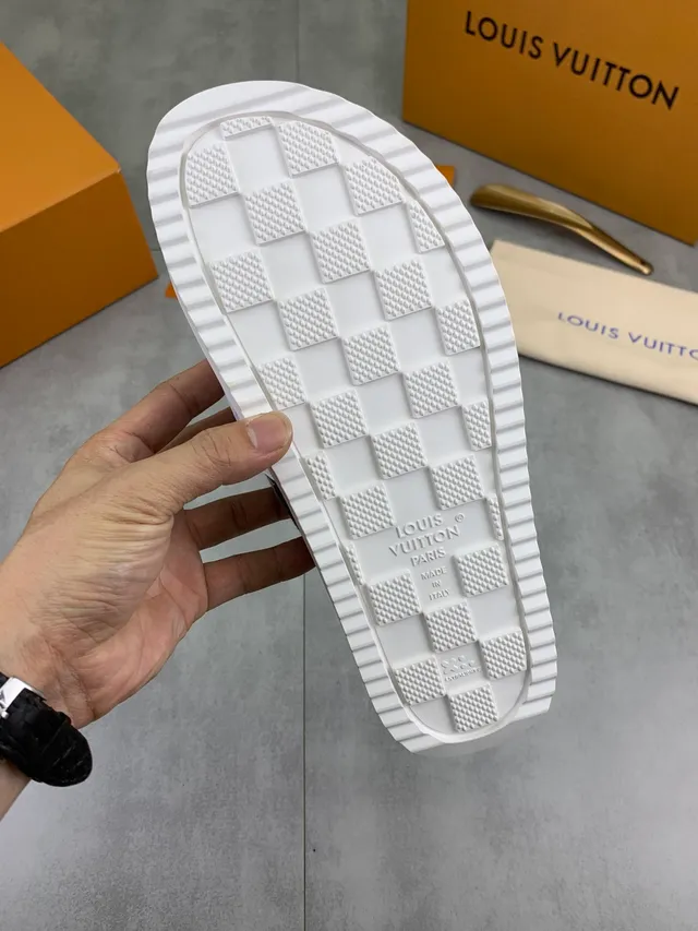 Louis Vuitton Run Away Slide Monogram Strap Platform Slippers 3