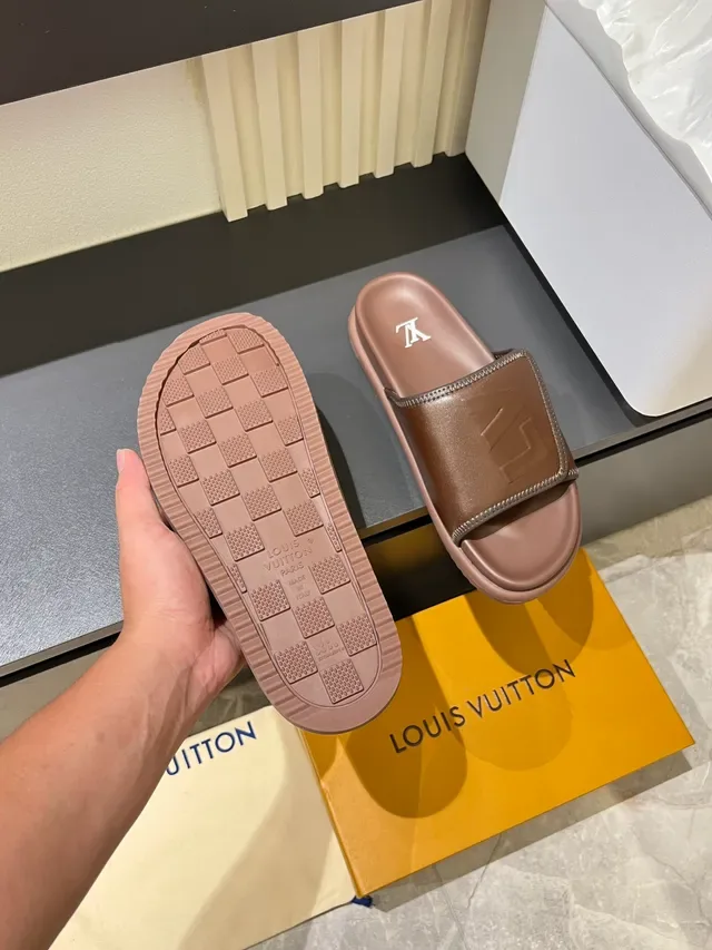 Louis Vuitton Slide Monogram Strap Slippers 3
