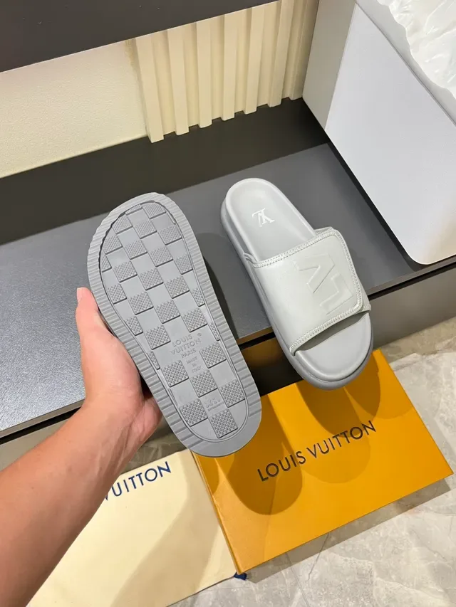 Louis Vuitton Slide Monogram Strap Slippers 4