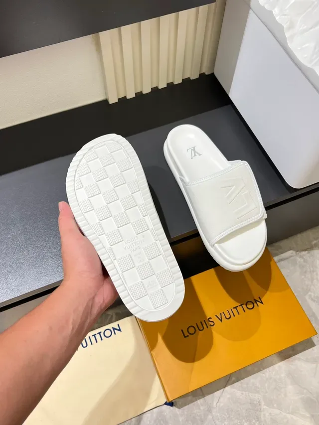 Louis Vuitton Slide Monogram Strap Slippers 6