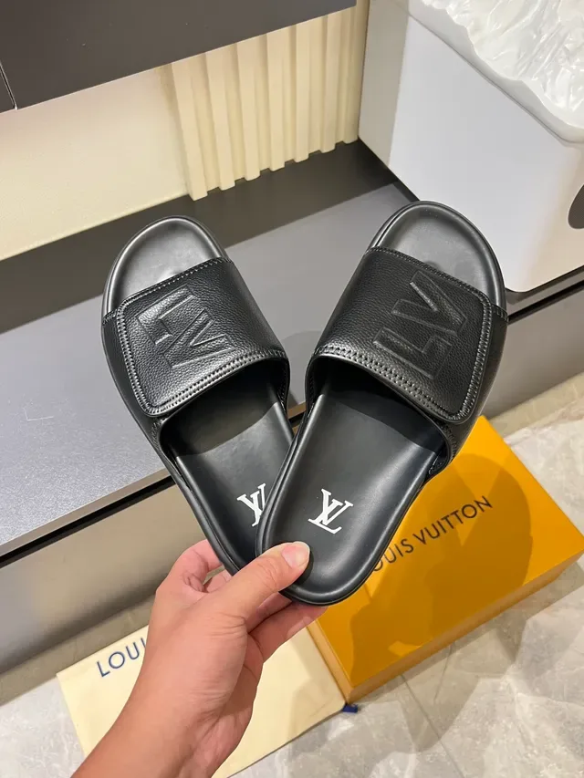 Louis Vuitton Slide Monogram Strap Slippers 7
