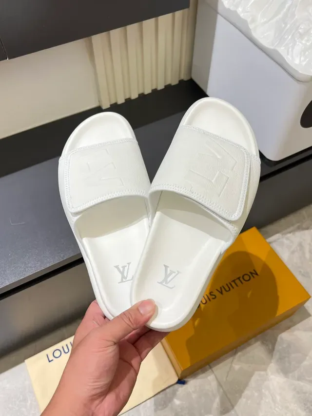 Louis Vuitton Slide Monogram Strap Slippers 11