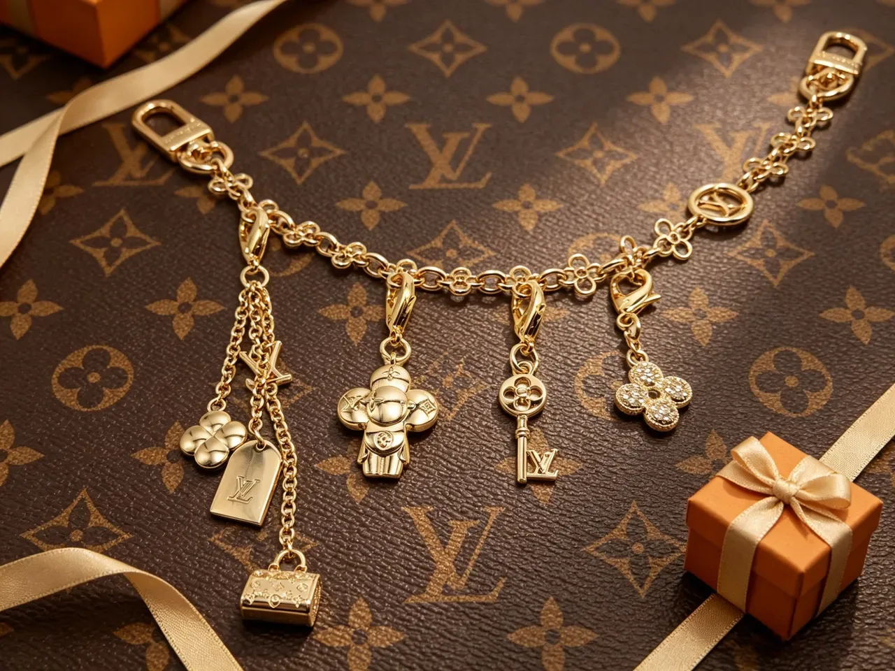 Louis Vuitton Speedy Marrom Beige Monogram Canvas Borda de Couro Boston Bag 2