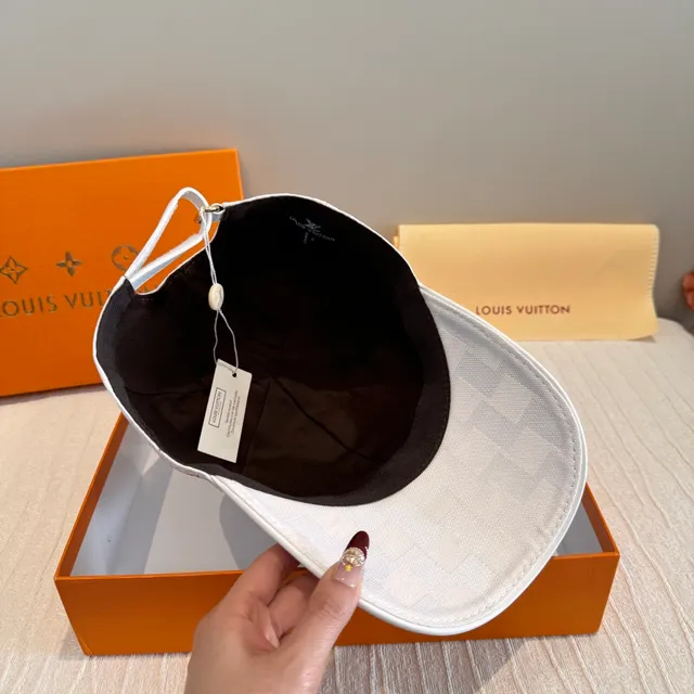 Louis Vuitton Structured Jacquard Baseball Cap 4
