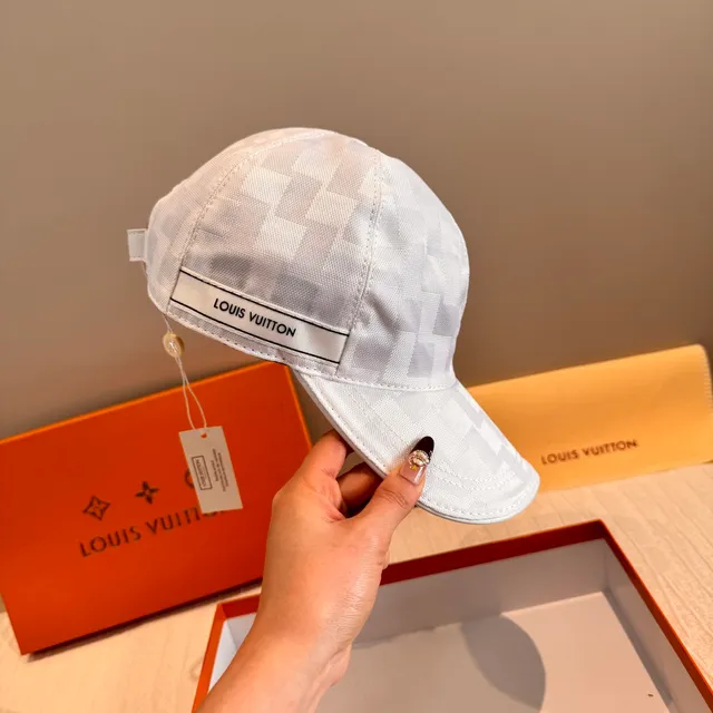 Louis Vuitton Structured Jacquard Baseball Cap 7