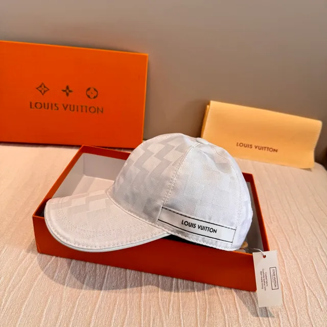 Louis Vuitton Structured Jacquard Baseball Cap 8