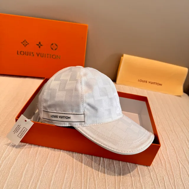 Louis Vuitton Structured Jacquard Baseball Cap 9