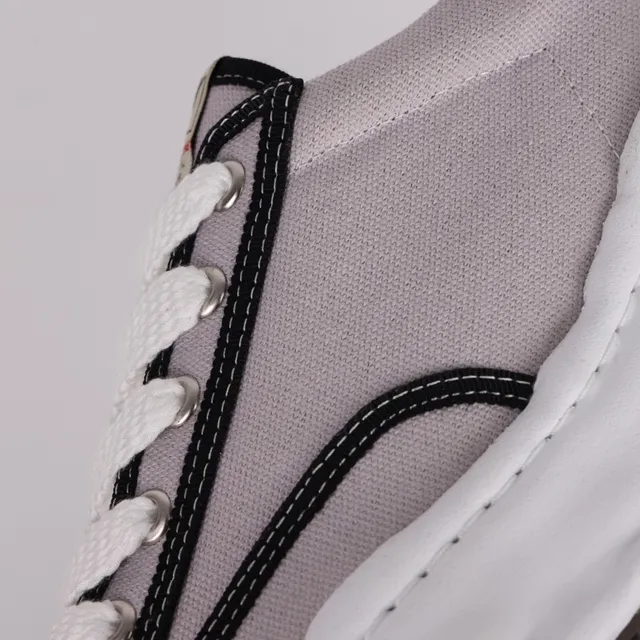 Maison Margiela Gray White Oversized Sculpted Midsole Ribbed Rubber Toe Cap Lifestyle Sneakers 6