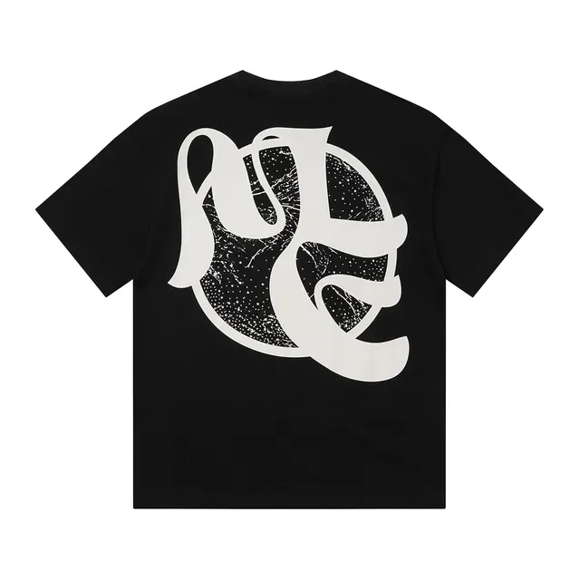 Camiseta oversized de tipografía con estampado gráfico blanco y negro edición emociones mixtas 4