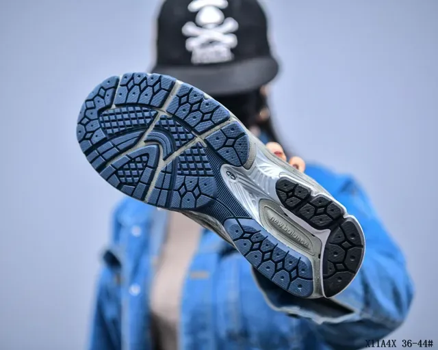 New Balance 2002R Gray Suede Mesh Lifestyle Sneakers 6