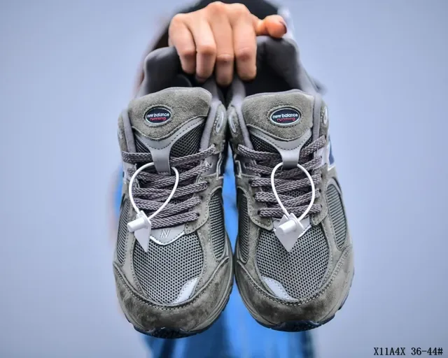 New Balance 2002R Gray Suede Mesh Lifestyle Sneakers 7