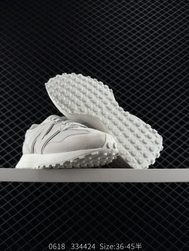 New Balance 327 Gris claro y blanco zapatillas lifestyle 6