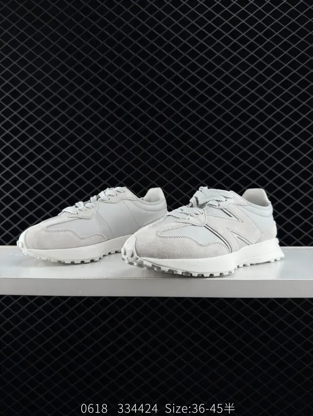 New Balance 327 Gris claro y blanco zapatillas lifestyle 7